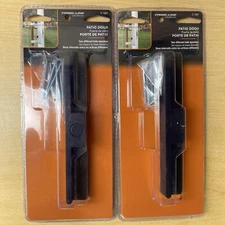 2 Lot C 1097 Patio Door Plastic Outside Handle Black 2 Hole Pattern single Pack