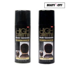 High Beams Color Thickener Temporary Spray-On Hair 2.7 oz ( Jet Black / Black )
