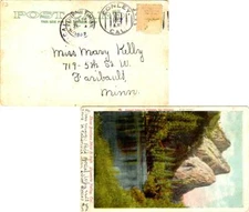 California Conley 1907 doane 2/1  1886-1910  PPC (three Brothers 3800 ft. high,