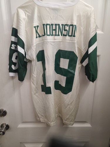 Starter New York Jets Authentic Jersey Keyshawn Johnson Size 46 Medium Vintage - Picture 14 of 24