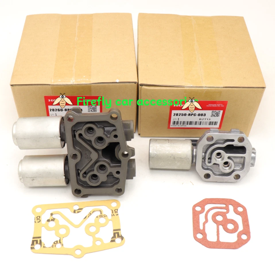 2 ШТ. НОВЫЙ OEM соленоид переключения передач A&B для Honda Civic подходит 28250 28260 - Изображение 3 из 4