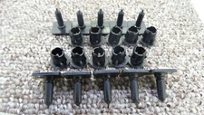 MITSUBISHI Push-pin fastener trim panel clips 10x 
