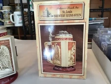BUDWEISER ANHEUSER-BUSCH St. Louis BREWERY ICONS STEIN  NIB