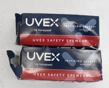 UVEX By Honeywell 6XF73 Safety Eyewear Clear Mirror Lens Anti-Scratch 2 Pairs