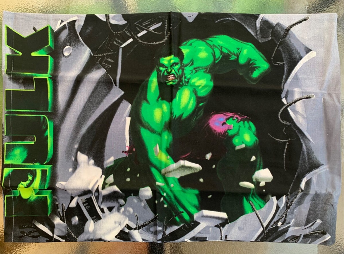 The Hulk Movie 2003 Official Marvel Quilt Doona Single Bed Cover Cotton  Blend