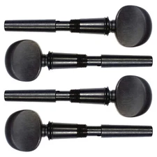 Knilling Perfection Pegs, 4/4 Violin Set, Swiss Ebony, 7.8mm