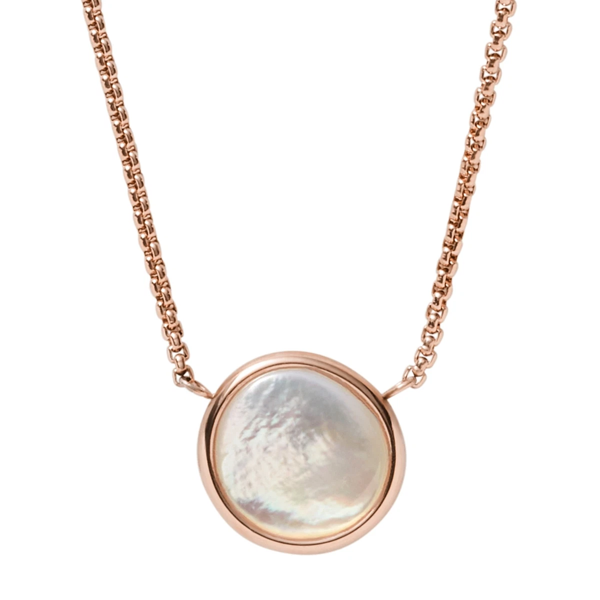 SKAGEN Womens Necklace SKJ1500791 Stainless Steel Gold Rose eBay