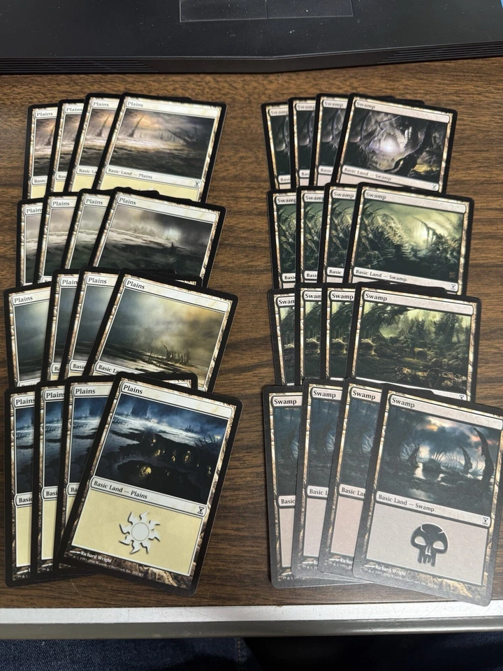 MTG Time Spiral Basic Land Playset, 4x Of Each Art (80 Total Cards) - Image 2 of 2