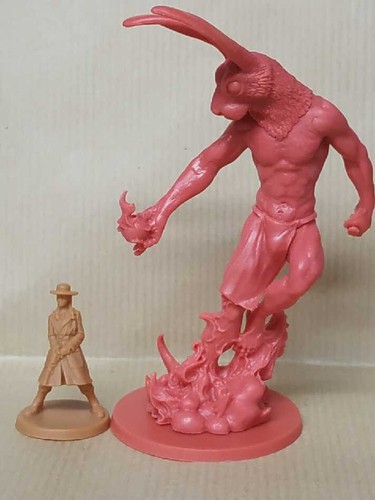 Figurine Zombicide Undead Or Alive - Fat Mace Abomination (Exclusive Kickstarter) - État Occasion