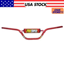 RED Handlebar For PRO Taper 7/8" 22mm Motocross Moto Motorcycle Dirt Pit Bike US