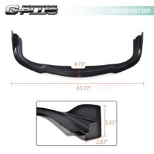 Fits 06-07 Subaru Impreza Wrx Sti Cs2 Style Front Bumper Lip Spoiler Splitter
