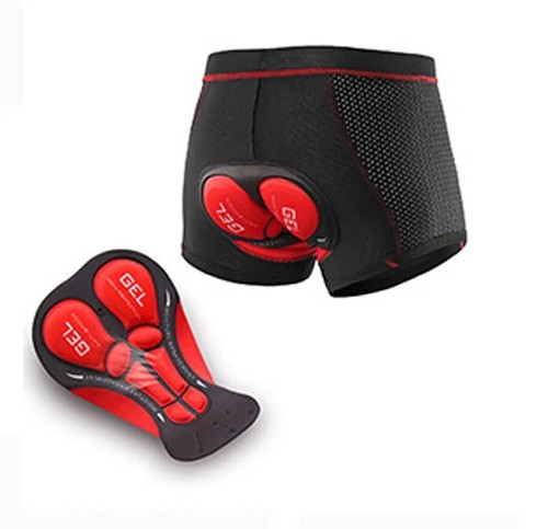 Pantaloncini Ciclismo Bici MTB NEWBOLER Intimo da Ciclismo 5D GEL PAD Taglia M - Foto 11 di 14