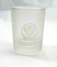 JAGERMEISTER Frosted 2cl Measure Line Jigger Shot Glass  