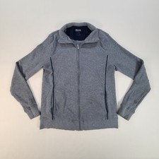 Michael Kors Sweater Mens Large Gray Fleece Sweatshirt Long Sleeve
