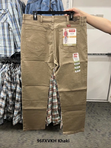 Wrangler 4 sale way flex khaki