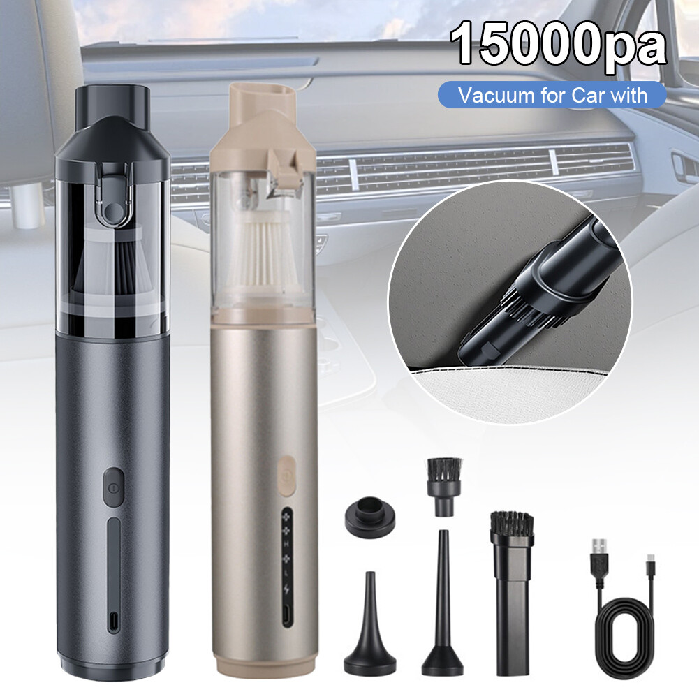 15000Pa Portable Cordless Car Vacuum for Car Home Pet Office Handheld Vacuum
