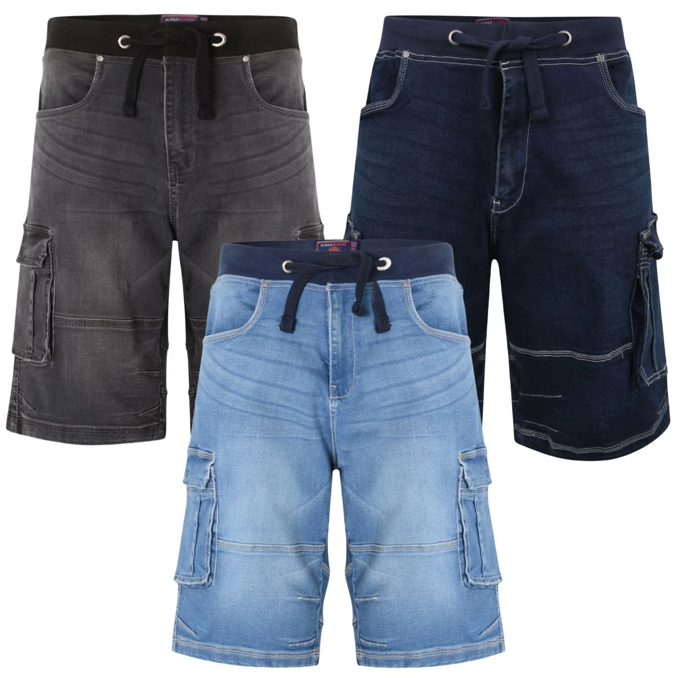Kam Big Size Mens Elasticated Cargo Combat Shorts Casual Summer Denim Half Pants
Opens in a new wind
