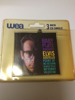 Baby Plays Around Elvis Costello 3'' CD single UK W2949CD WARNER 1989  SEALED