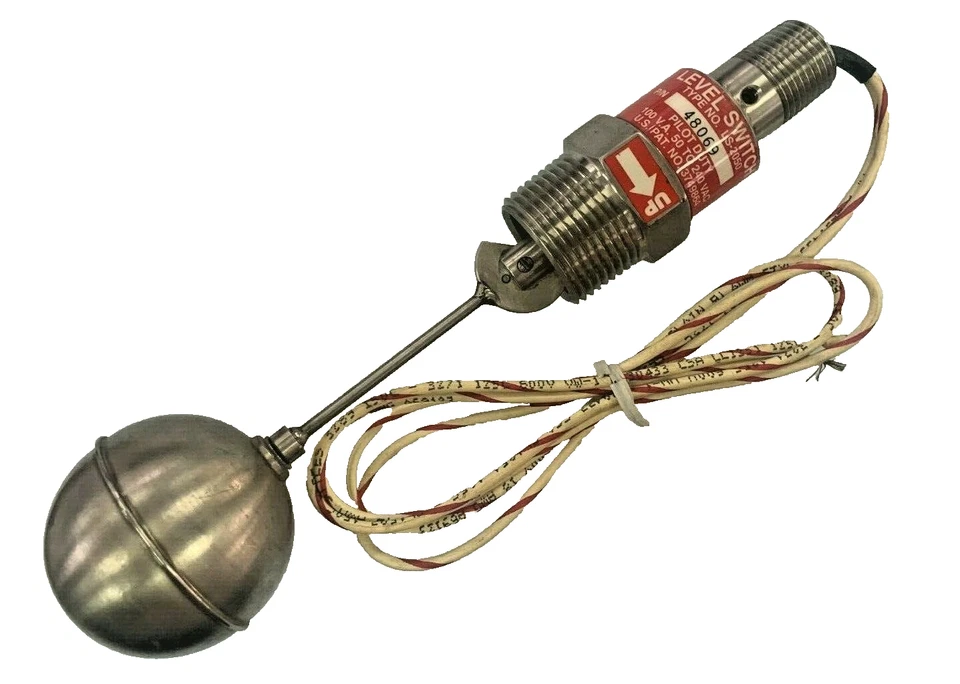 GEMS LS-2050 48069 Single Point Level Switch 1" NPTM SPST 2" Round Float UL List - Image 2 of 3