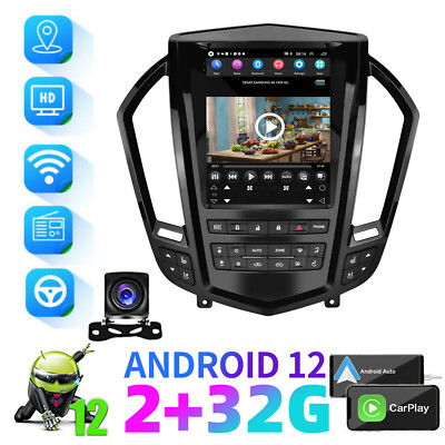 Apple Carplay Android 13 Autoradio GPS Navi WiFi DSP Für Cadillac SRX 2009-2012