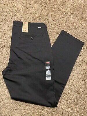 Levi's 511 Slim Fit Chino Gray WStretch Pants Men's 38X32 NWT RT$69 #248880000 886602356079 | eBay