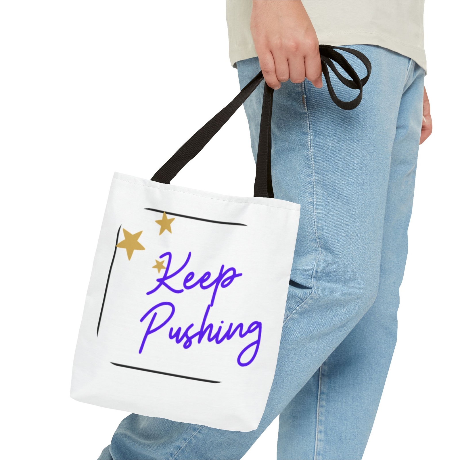 Eco-Friendly Canvas Market Tote Bag for Groceries-image