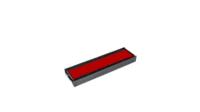 Shiny S-832 Replacement Ink Pad Red Ink