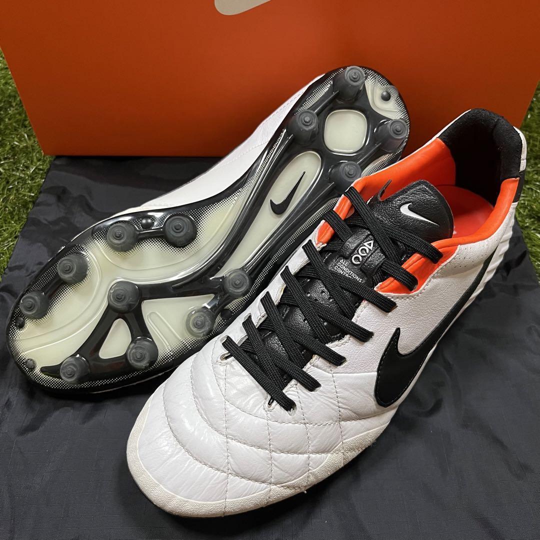 Nike Tiempo Legend IV HG-E AF ACC White 454325 108 US 7 Nike Tiempo Legend IV HG-E AF ACC White 454325 108 US 7