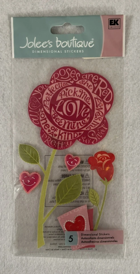 Pegatinas para álbumes de recortes - ¡Amor, corazones recuerdos de Jolee y más! Foto 2 de 4