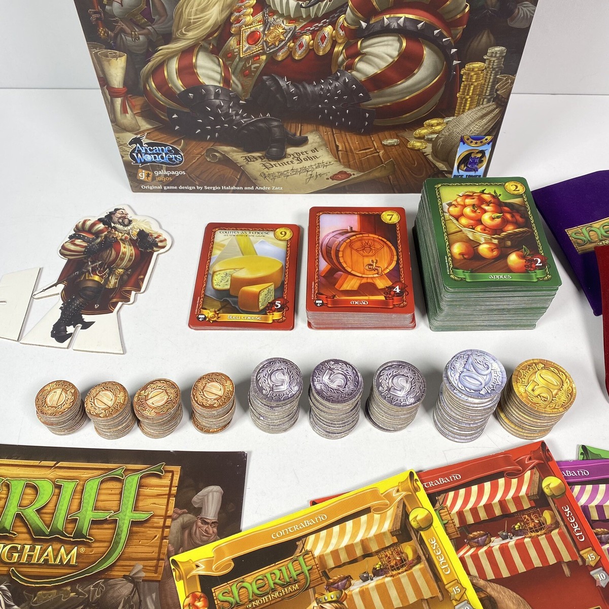 Sheriff Of Nottingham Board Game By Arcane Wonders In EXCELLENT Condition! | UK