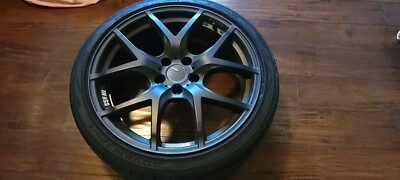 19x8.5 38offset 5/114.3 SSR GTV03 Wheel | Aluminum | Black | One