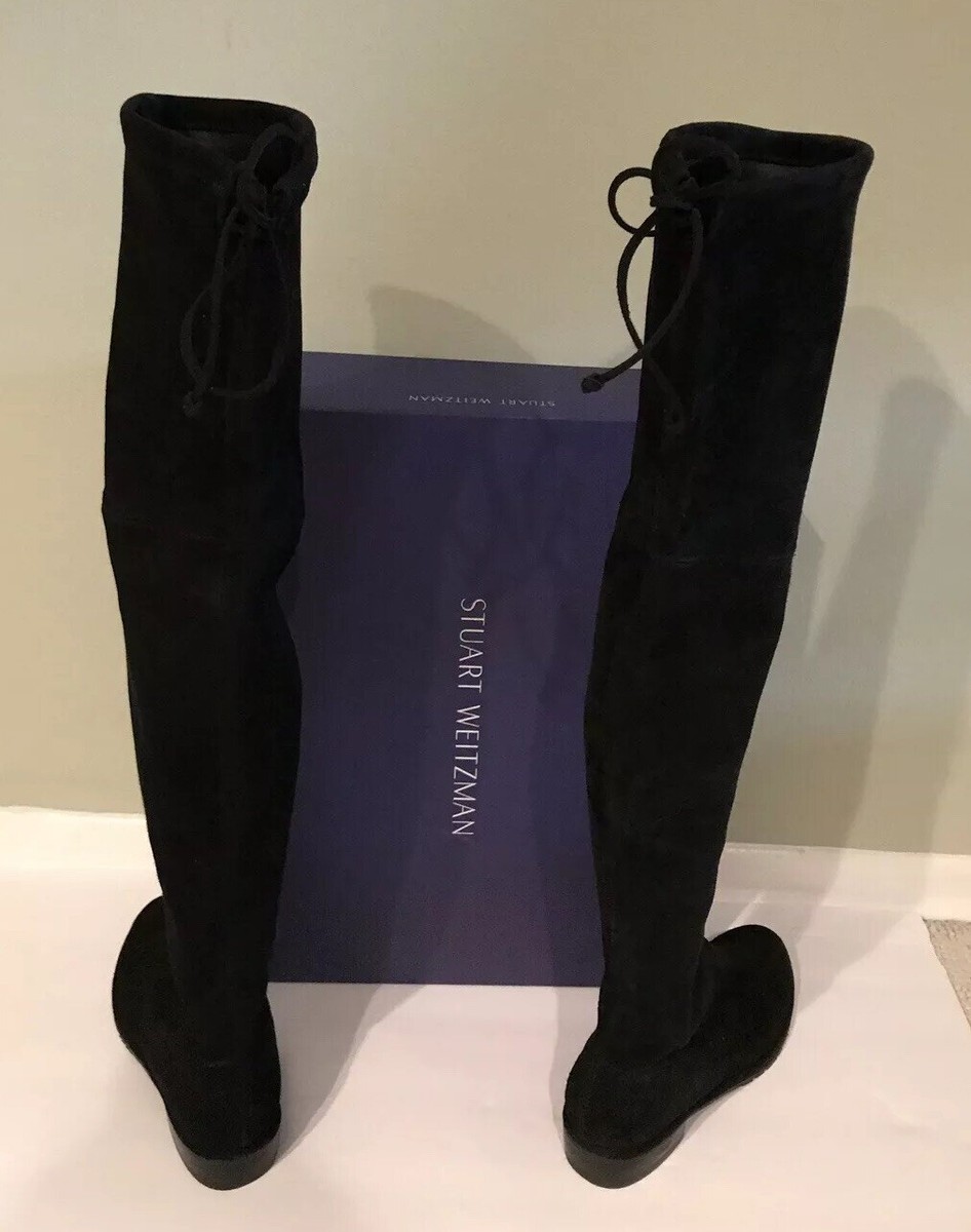 Stuart Weitzman Lowland Black Over the Knee Stretch Thigh Stuart Weitzman Lowland Black Over the Knee Stretch Thigh