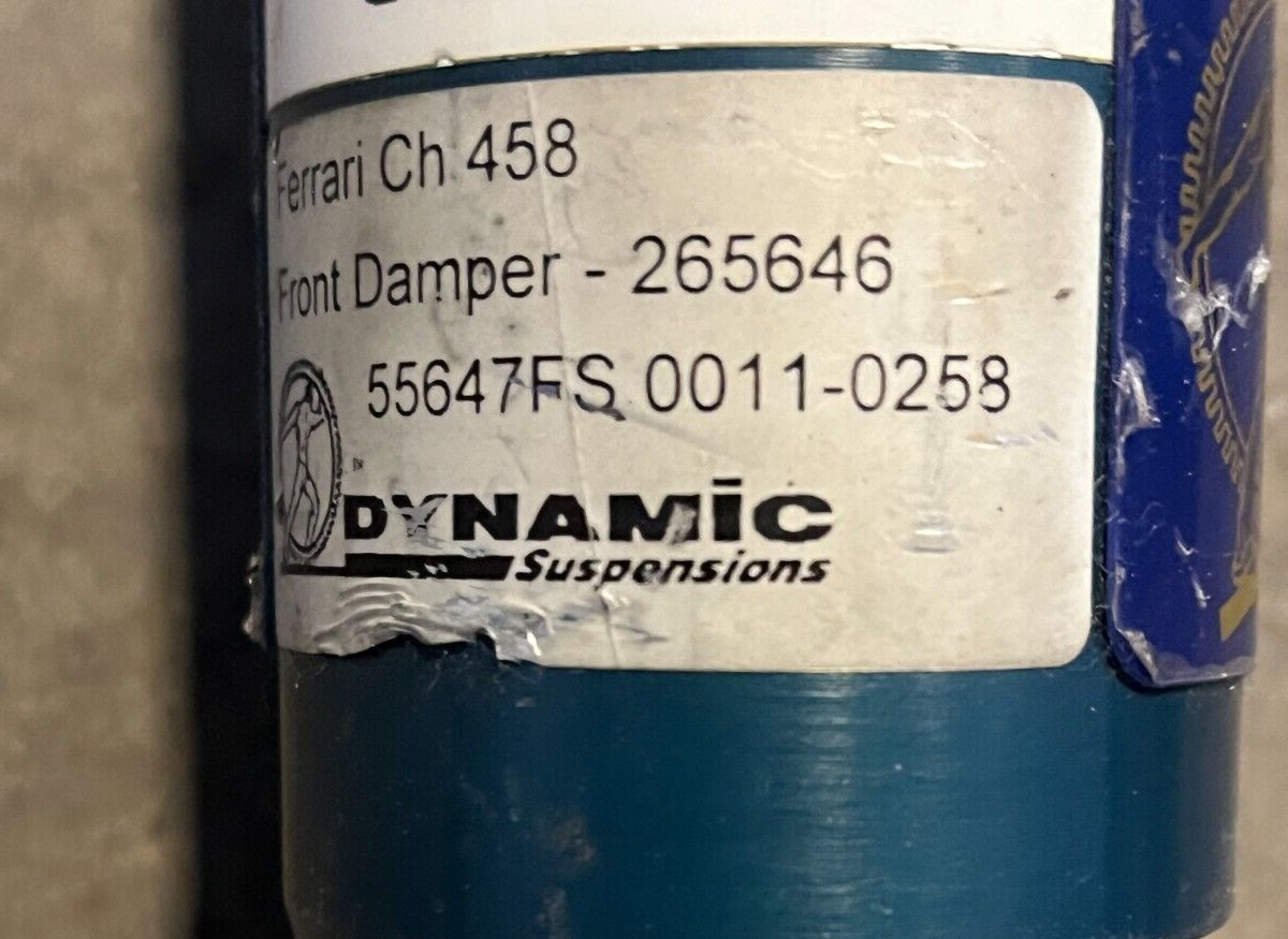 Ferrari Ch 458 Dynamic Suspension Spec A Front Shock Strut Damper 265646