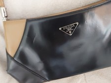 PRADA  Shoulder Bag Black LEATHER