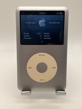 Apple iPod Classic 120gb Silver 7th Gen. 13551 Rock, Metal, Pop, Country A1238 