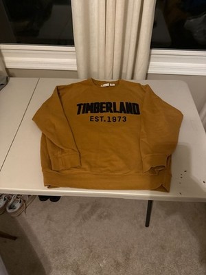 Timberland Earthkeepers Men's Established 1973 Embroidered Logo Crewneck Sweatsh