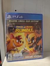 Crash Team Rumble Deluxe - Sony Playstation 4 Upgrade for PS5 Included