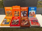 Atari 2600 Atari & Activision Games with Boxes. 8 Games Untested.