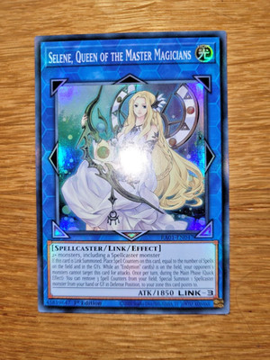 Yugioh Selene Queen of the Master Magicians RA01-EN047 Super Rare English