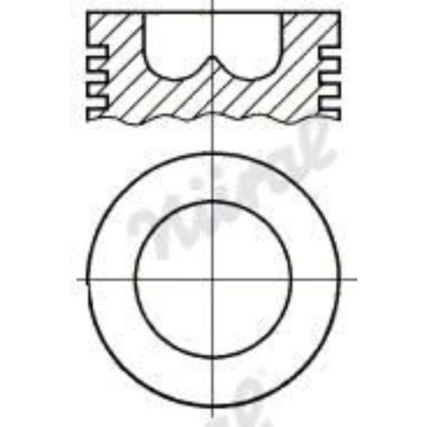 NÜRal Kolben Ø122Mm Passend FüR Fiat Series | 87-207700-00-image