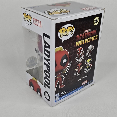Funko Pop Deadpool Wolverine Ladypool 1404 Diamond Collection Web Shop Exclusive - Picture 3 of 7