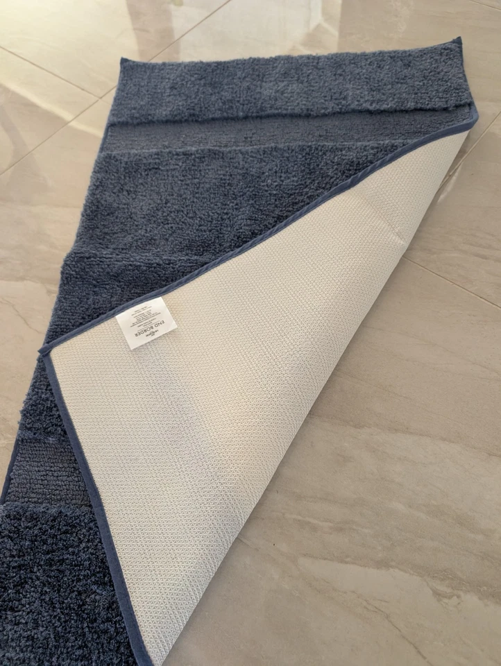 Alfombra de baño Mohawk azul nueva sin etiquetas Foto 2 de 4