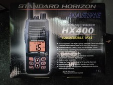 Standard Horizon Marine HX400 Submersible IPX8 Handheld Radio