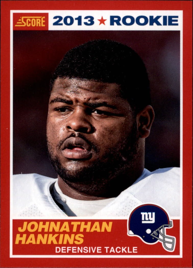 2013 Score Red #376 Johnathan Hankins - FB