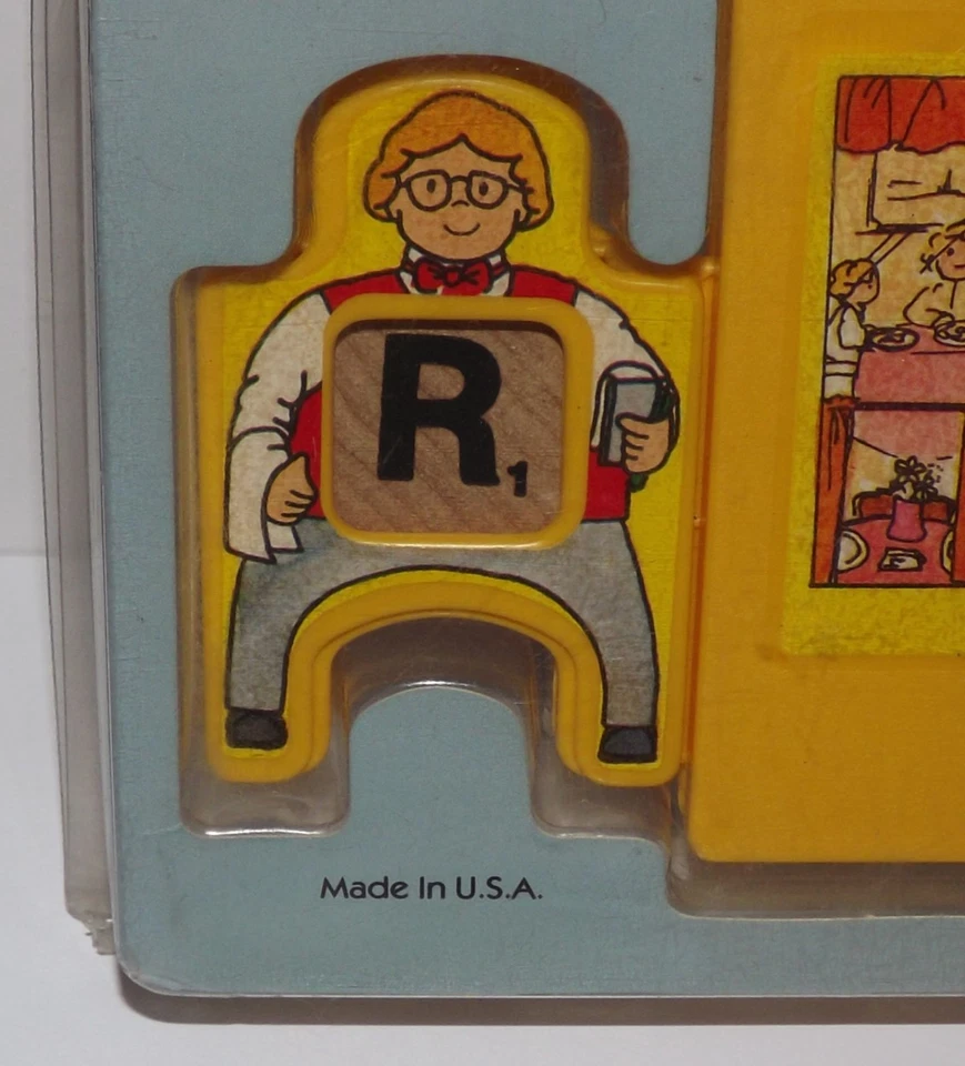 Vintage Scrabble People Restaraunt Play Set Add-On Building #139 New - Image 3 of 4