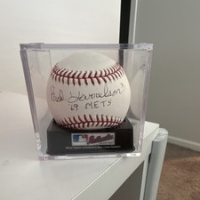 Bud Harrelson Autographed Official MLB Baseball New York Mets '69 Team
