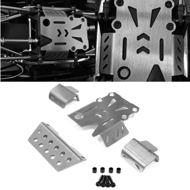 RC Ersatzteile Für MJX Hyper Go H12Y – Frontstoßstange, Chassis-Rüstung, Edelstahl