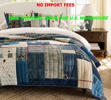 Pottery Barn Love Reversible Handcrafted Quilt – Cotton Reversible Quilt Bedding