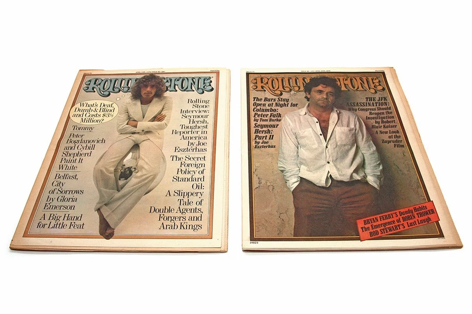 Lot of 1975 (Incomplete) Various "Rolling Stone" Magazines (19), Straight Arrow - Imagem 4 de 4
