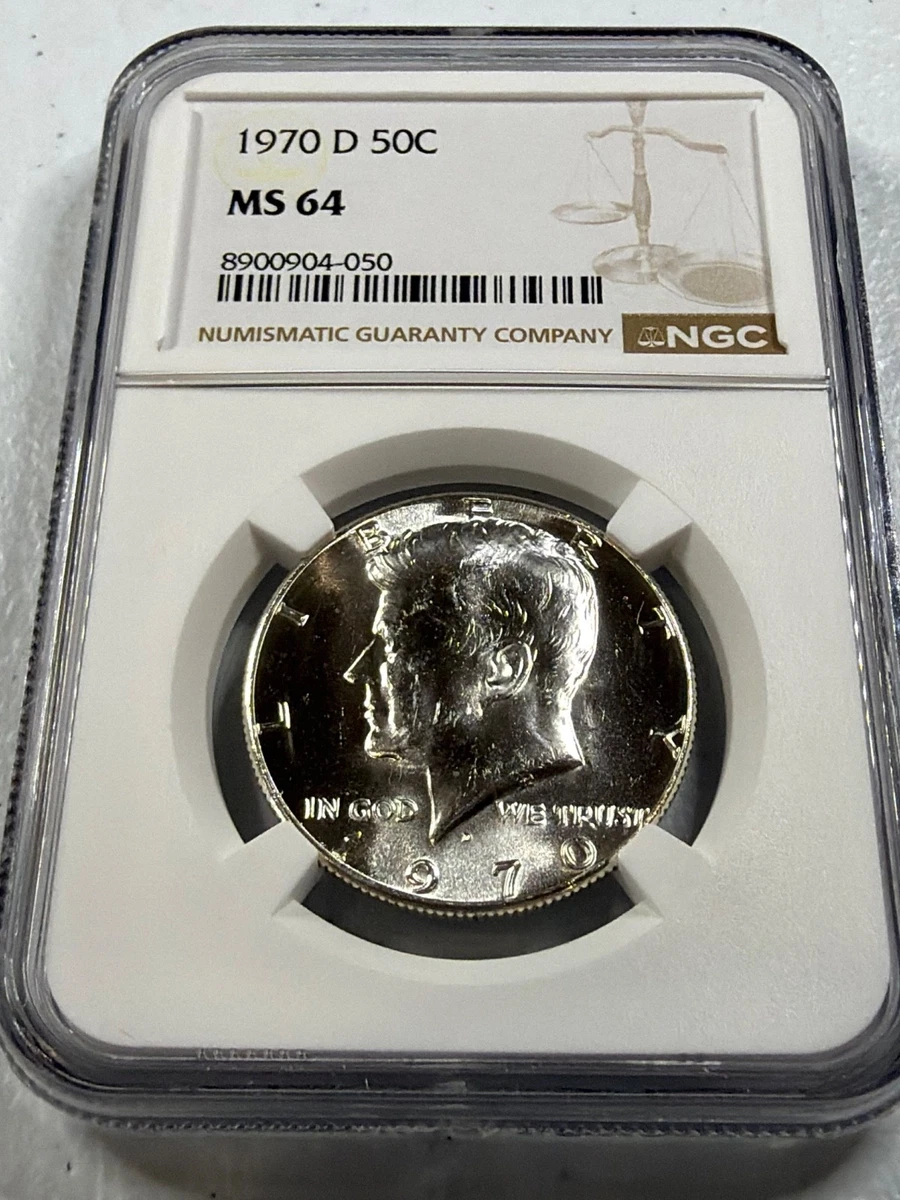 MS 64 Graded Kennedy US Half Dollars (1964-Now) for sale | eBay